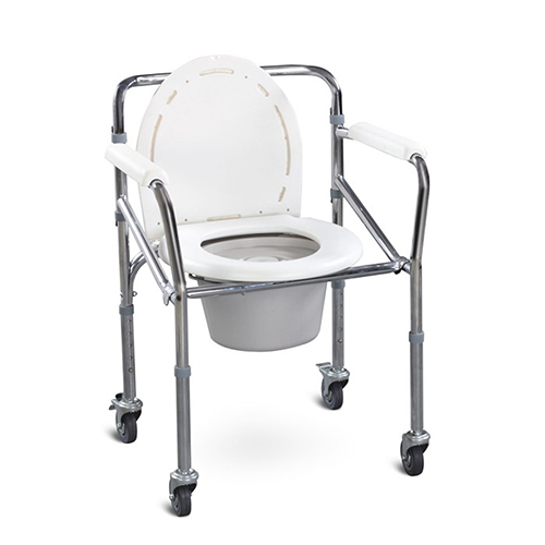 Commode 696 W/Wheels