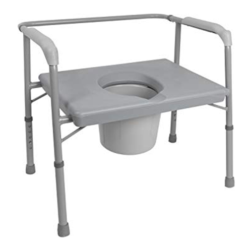 Commode Extra Wide Silver 24"