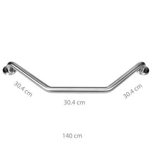Sbase Bathroom Grab Bar Stainless FS-117
