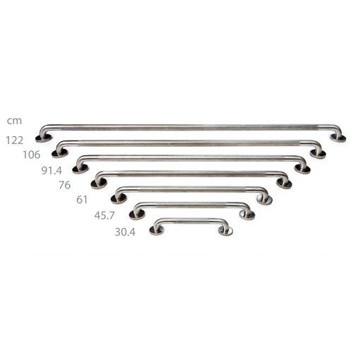 Sbase Bathroom Grab Bar 12 inch Stainless SB-205 Sbase Bathroom Grab Bar 12 inch Stainless SB-205