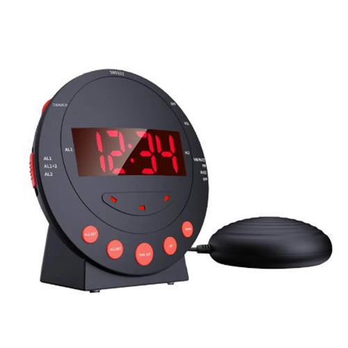 Loud Alarm Clock with Bed Shaker for Deaf