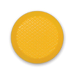 قباب تحذير أرضية بلاستيك مع لصق 3M