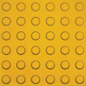 بلاطة قبب تحذير أرضية بلاستيك