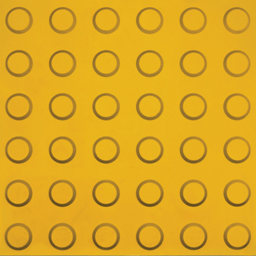 بلاطة قبب تحذير أرضية بلاستيك بلاطة قبب تحذير أرضية بلاستيك