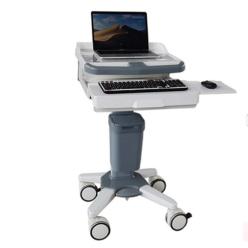 Medication &amp; Nursing Cart Station W/Safty &amp; Baske