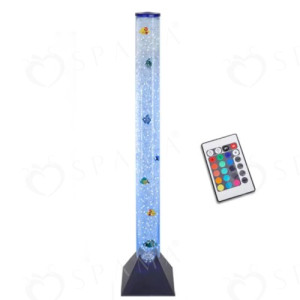 انبوب الفقاعات التفاعلي مع إضاءة