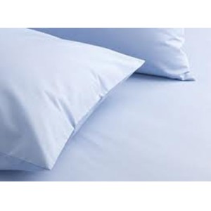 Blue Bed Sheet & Pillow Cover Blue Bed Sheet & Pillow Cover