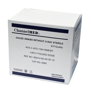 Channelmed Gauze 4 inchx4 inch 10ply Sterile