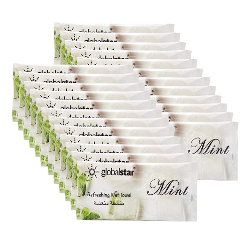 Refreshing Wet Towel With Mint Globalstar