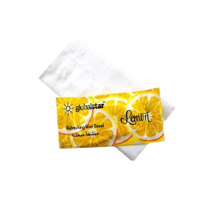 Refreshing Wet Towel With Lemon Globalstar Refreshing Wet Towel With Lemon Globalstar
