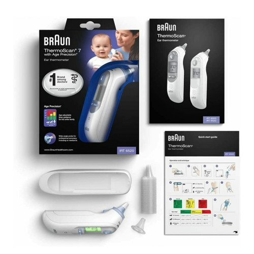 ميزان حرارة براون عبر الأذن IRT6520