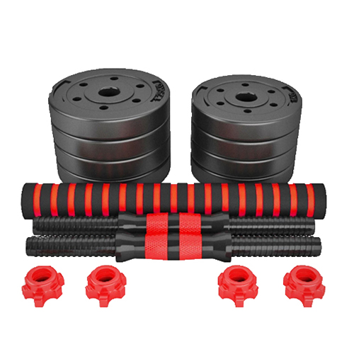 سباكير مجموعة اثقال دامبلز مع بار 10 كجم