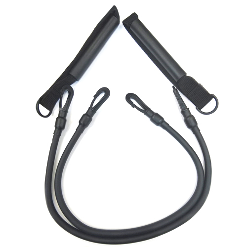 سباكير حبل مقاومة مطاطي 55سم مع مقبض (زوج) سباكير حبل مقاومة مطاطي 55سم مع مقبض (زوج)