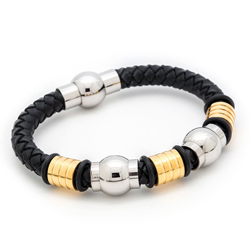 سباكير سوار مغناطيسي جلد ستانليس SPALB006 سباكير سوار مغناطيسي جلد ستانليس SPALB006