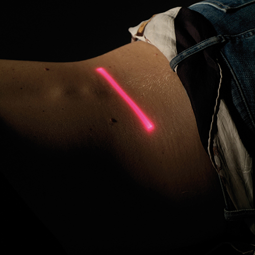 جهاز ليزر ماسح سكان 8 واط مع ترولي شاينسبورت EL12080