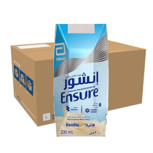 انشور غذاء متكامل ومتوازن كرتون 18عبوة × 200مل
