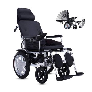 موفاكير كرسي متحرك كهربائي ظهر متحرك ورافع ارجل