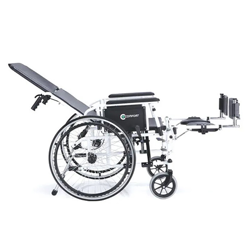 Wheelchair Leg. Elev. & Back Rec. B/W 18" Comfort K9