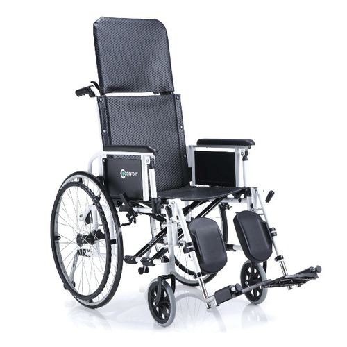 Wheelchair Leg. Elev. & Back Rec. B/W 18" Comfort K9