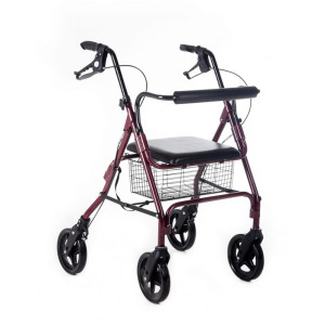 MOVACARE Walker W/Wheels Basket Seat MW921
