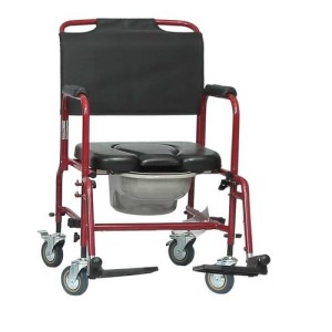 كرسي حمام مع عجلات  8018 كرسي حمام مع عجلات  8018