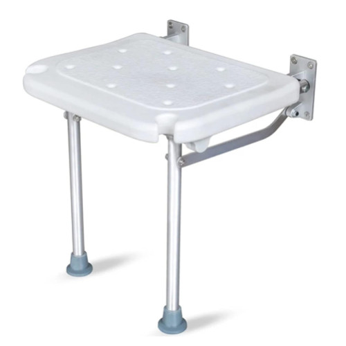 Wall-mounted shower chair