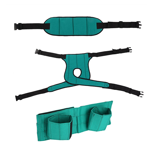 طقم احزمة كرسي متحرك كامل طقم احزمة كرسي متحرك كامل