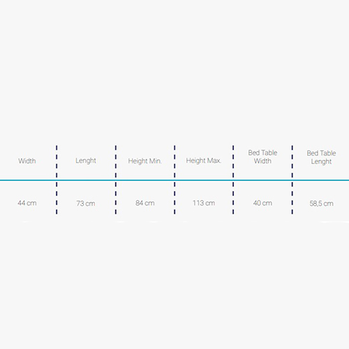 طاولة طعام فوق السرير  CYM-01