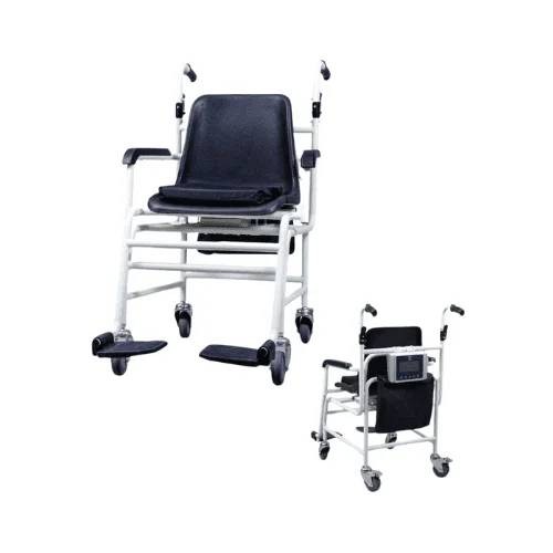 ميزان الكتروني مع كرسي متحرك 250 كجم