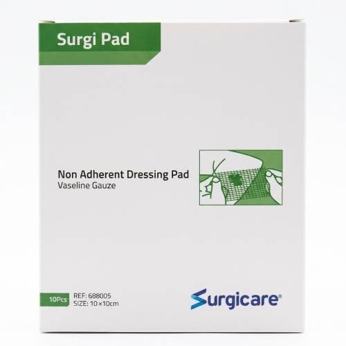 Surgicare Vaseline Gauze Dressing Pad 10×10 cm