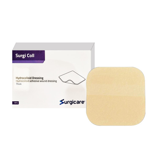 Surgicare Hydrocolloid Adhesive Wound Dressing Thick 10*10 cm