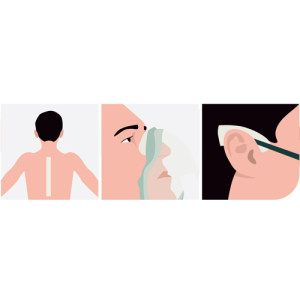 فريسكو شريط لباد سيليكون 50x2.5x0.3 سم