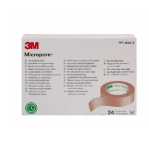 بلاستر مايكروبور بني 3m 1.25 cm x9.1m