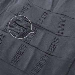 مشد رجالي نصف كم اسود