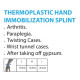 Thermoplastic Anti Spasticity Hand Splint  D401