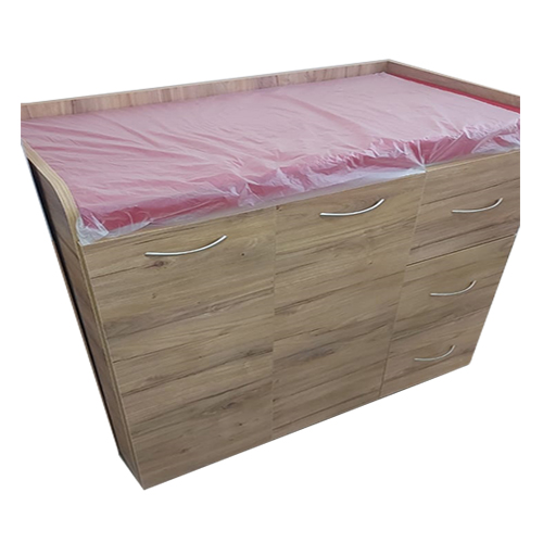 Examination Couch For Pediatric With Cabinet And Drawers