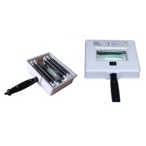 مصباح فحص الجلد وود لايت مع عدسة مكبرة