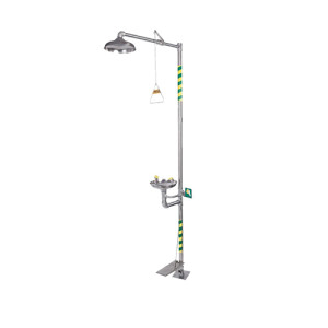 Eye Wash Station W/Shower Stainless