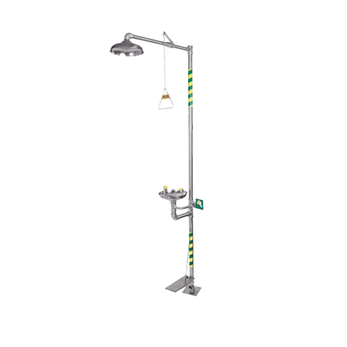 محطة غسول عين مع دش ستانليس