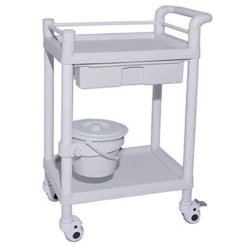 MOVACARE Trolley 2 Shelves With Drawer Fiber MT021 MOVACARE Trolley 2 Shelves With Drawer Fiber MT021