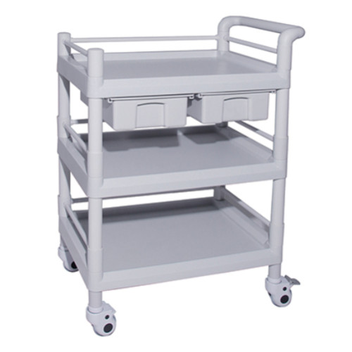 MOVACARE Trolley 3 Shelves With 2 Drawers Fiber MT032
