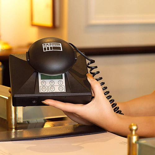 جهاز ديف جارد انذار حريق للصم