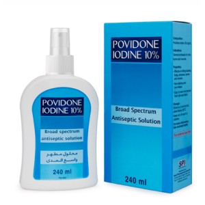 بوفيدون ايودين بخاخ 10% 240مل SPI بوفيدون ايودين بخاخ 10% 240مل SPI