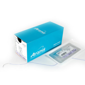 PGA Vicryl Suture 6 75 cm CE-19 Reverse Cutting 19 mm 3/8 Circle