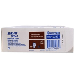 Convatec SUR-FIT Plus Two-Piece Drainable Pouch Ileostomy Convatec SUR-FIT Plus Two-Piece Drainable Pouch Ileostomy