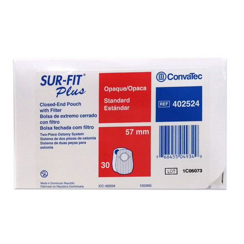Convatec SUR-FIT Closed Pouch Colostomy Convatec SUR-FIT Closed Pouch Colostomy