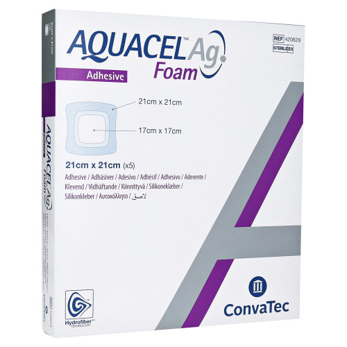 Aquacel Foam Ag 21*21