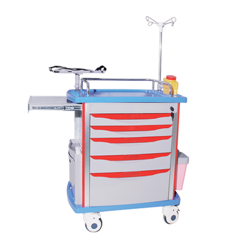Medication Cart with 6 Drawers