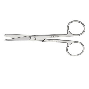 مقص جراحي مستقيم طرف حاد وغير حاد مقص جراحي مستقيم طرف حاد وغير حاد