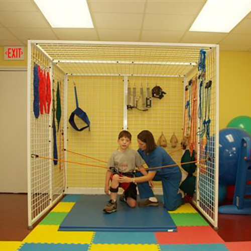 قفص التمارين العنكبوتي مع الاكسسوارات